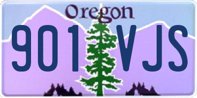 OR license plate 901VJS