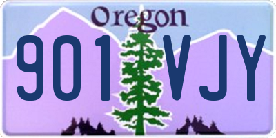 OR license plate 901VJY