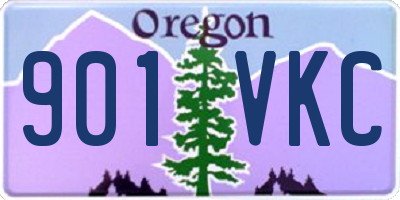 OR license plate 901VKC