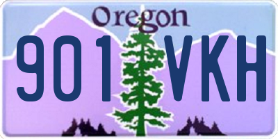 OR license plate 901VKH