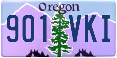 OR license plate 901VKI