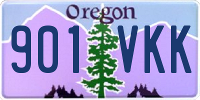 OR license plate 901VKK
