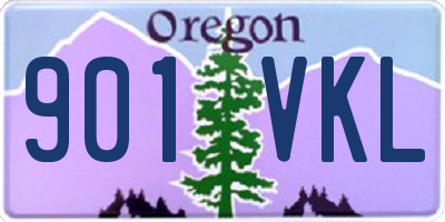 OR license plate 901VKL