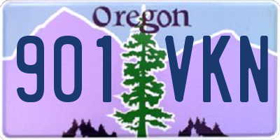OR license plate 901VKN