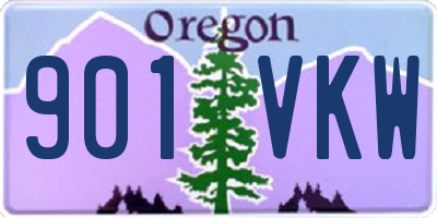 OR license plate 901VKW