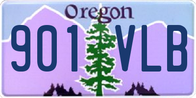 OR license plate 901VLB