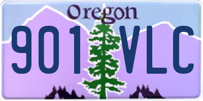 OR license plate 901VLC