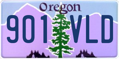 OR license plate 901VLD