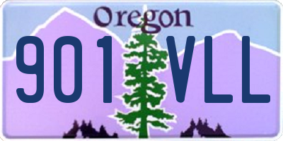 OR license plate 901VLL