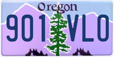 OR license plate 901VLO