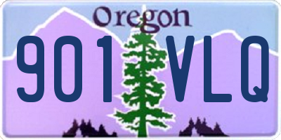 OR license plate 901VLQ