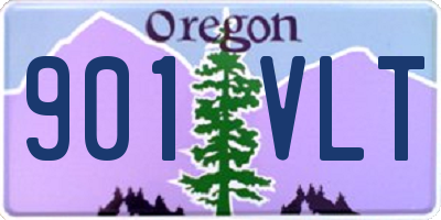 OR license plate 901VLT
