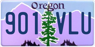 OR license plate 901VLU