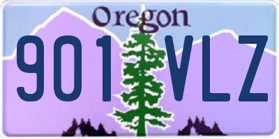 OR license plate 901VLZ
