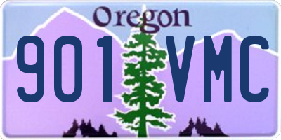 OR license plate 901VMC