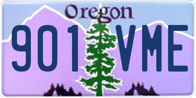 OR license plate 901VME