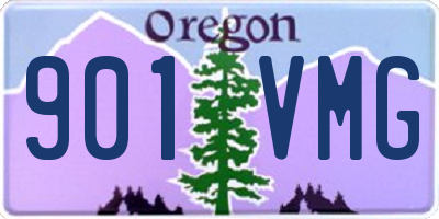 OR license plate 901VMG