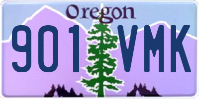OR license plate 901VMK