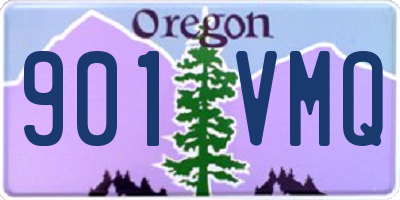 OR license plate 901VMQ