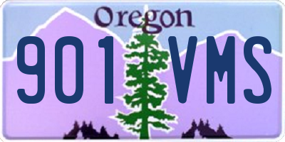 OR license plate 901VMS