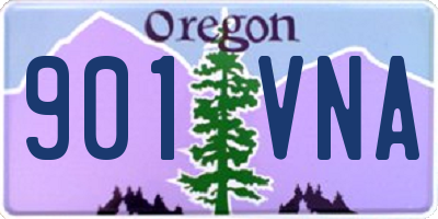 OR license plate 901VNA