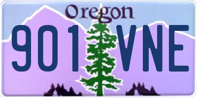 OR license plate 901VNE