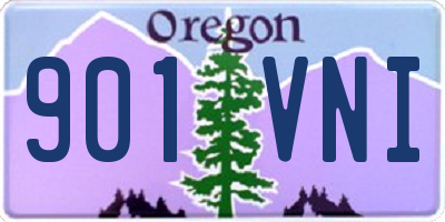 OR license plate 901VNI
