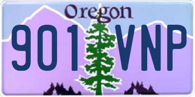 OR license plate 901VNP
