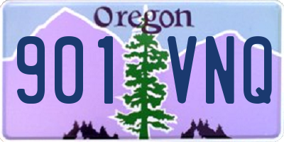 OR license plate 901VNQ