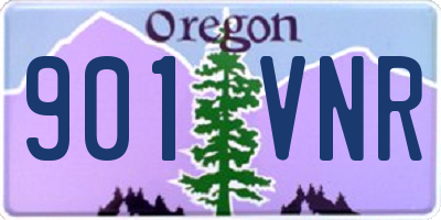 OR license plate 901VNR