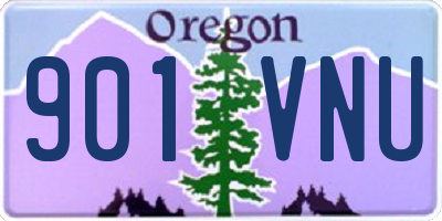 OR license plate 901VNU