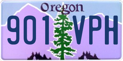 OR license plate 901VPH