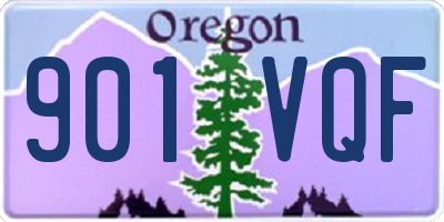 OR license plate 901VQF