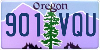OR license plate 901VQU