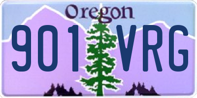 OR license plate 901VRG