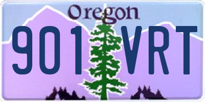 OR license plate 901VRT