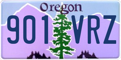 OR license plate 901VRZ