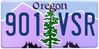 OR license plate 901VSR