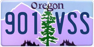 OR license plate 901VSS