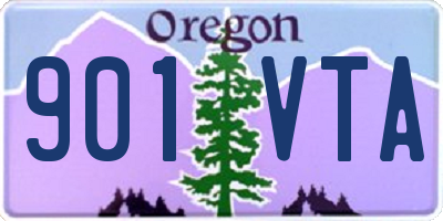 OR license plate 901VTA