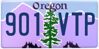 OR license plate 901VTP