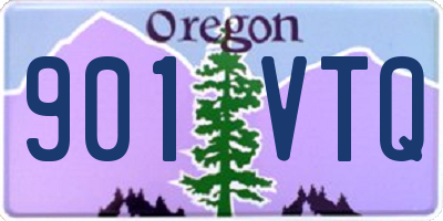 OR license plate 901VTQ