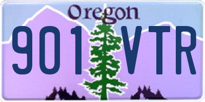 OR license plate 901VTR