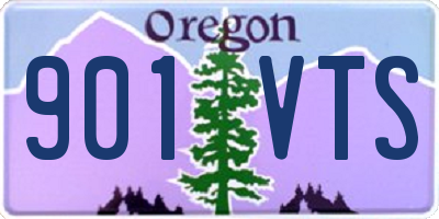 OR license plate 901VTS