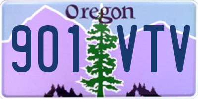 OR license plate 901VTV