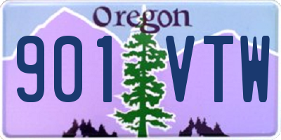 OR license plate 901VTW