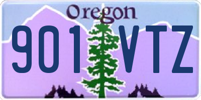 OR license plate 901VTZ