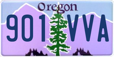 OR license plate 901VVA