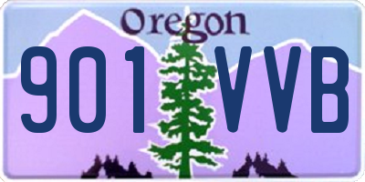 OR license plate 901VVB