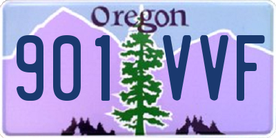OR license plate 901VVF